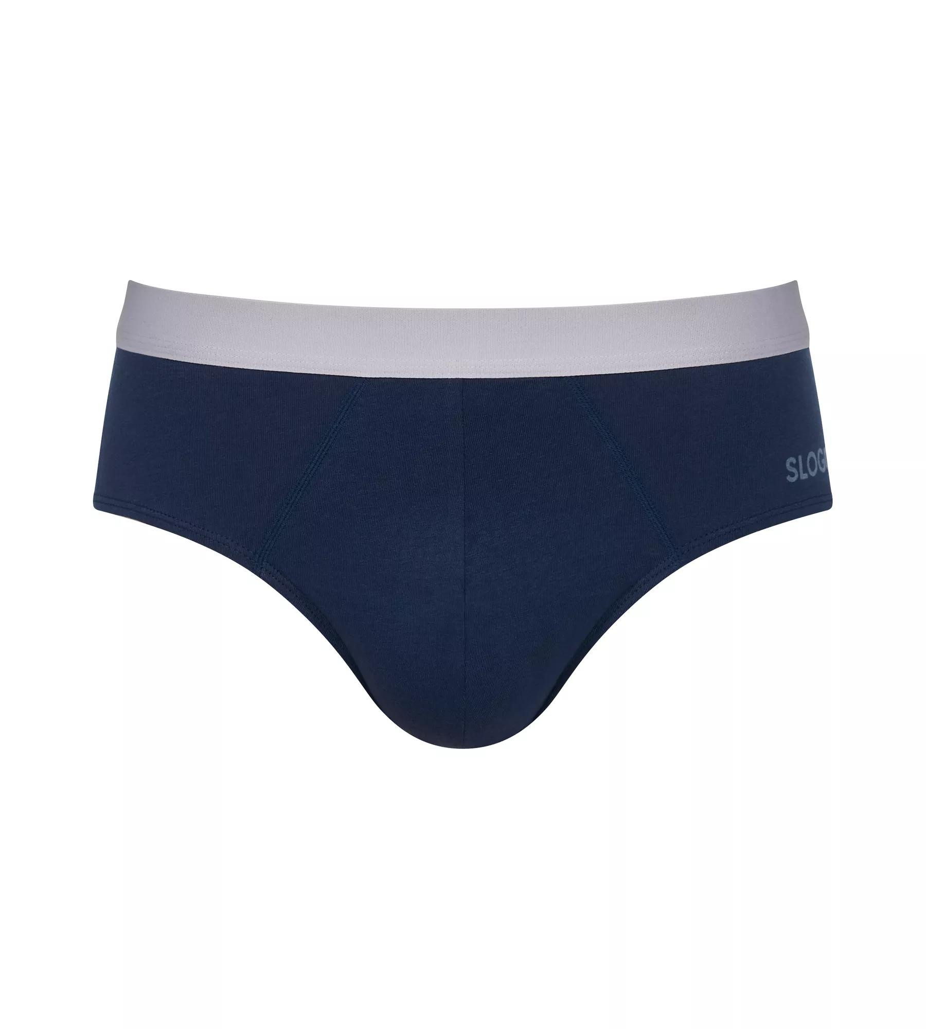 Pánské slipy GO ABC 2.0 Brief 2P - BLUE - modré 00RA - SLOGGI BLUE S