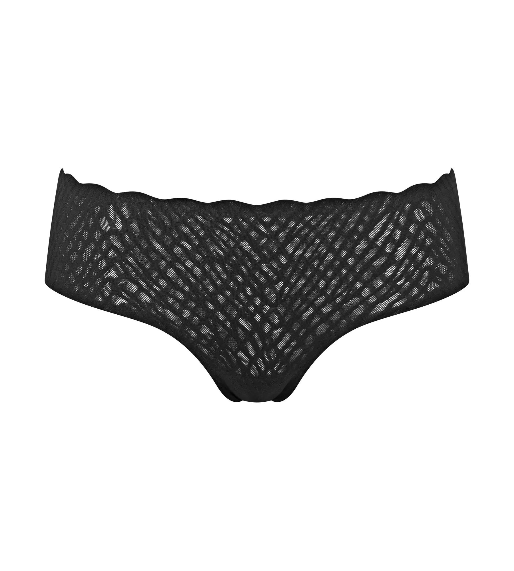 Dámské kalhotky ZERO Feel Bliss Hipster - BLACK - černé 0004 - SLOGGI BLACK XS