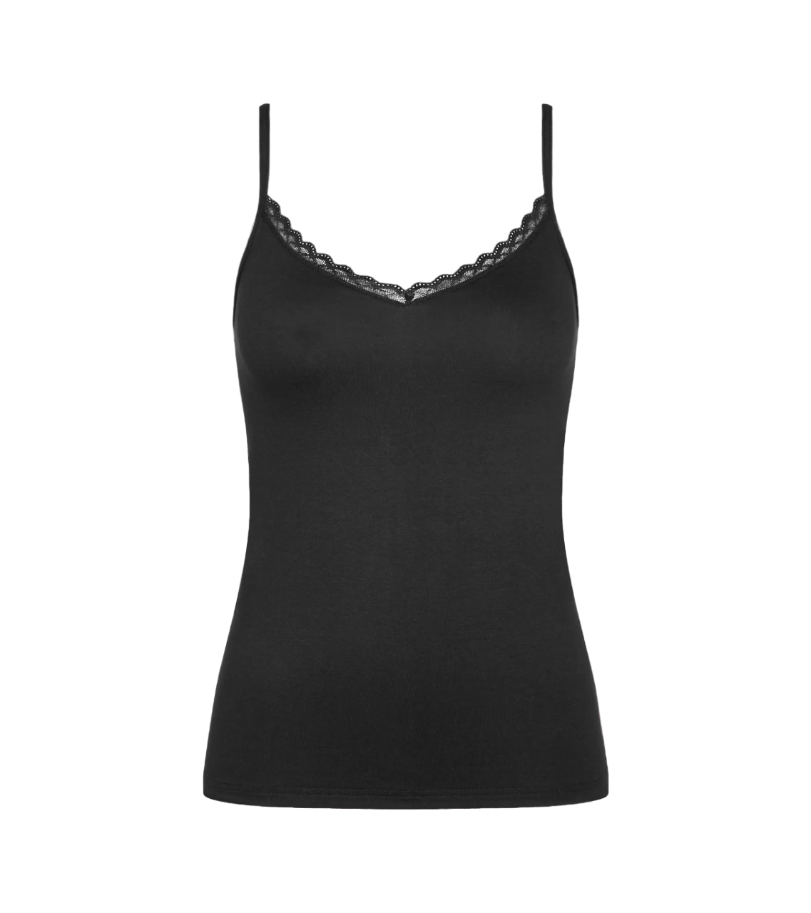 Dámské tílko Feel Of Cotton Spaghetti Top - BLACK -černé 0004 - TRIUMPH BLACK 40