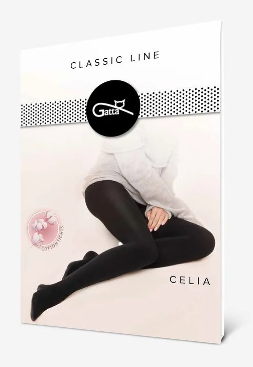 Dámské punčochové kalhoty Gatta Celia 5-XL nero/černá 5-XL