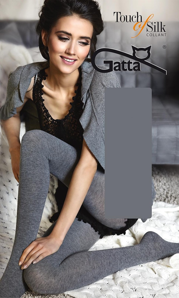 Dámské punčochové kalhoty Gatta Touch of Silk Mel.nero/černá 2-S
