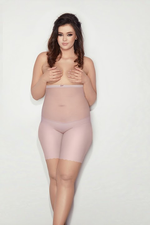 Obrázok Figi Mitex Glam Form S-2XL powder pink/odc.różowego XXL