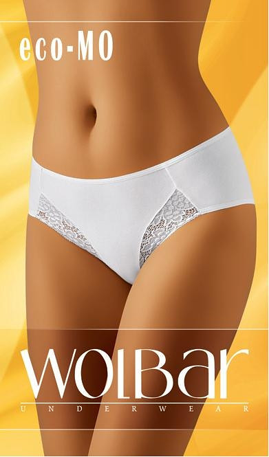 Dámské kalhotky Wolbar eco-MO bílá XL