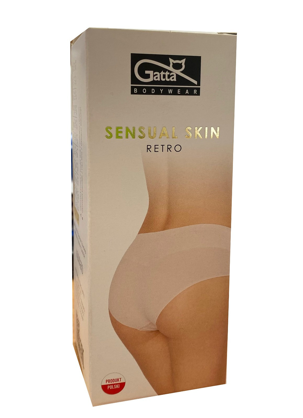 Dámské kalhotky model 15445234 Retro Sensual Skin Černá M - Gatta