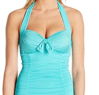 Dámská plavková košilka tankiny Seafolly 30438-065 Goddess outlet Máta S