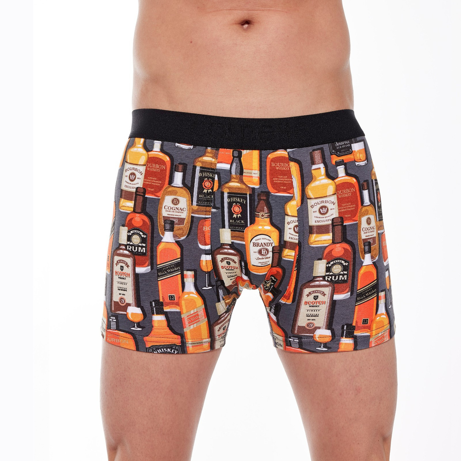 Pánské boxerky Cornette High Emotion 508/143 S-2XL oranžová S