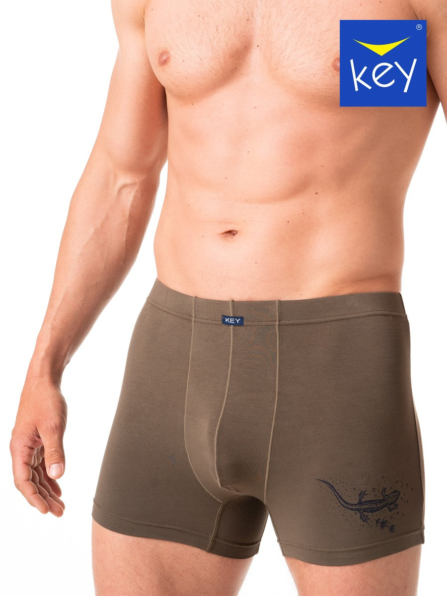 Pánské boxerky Key MXH 633 A24 M-2XL zelená M