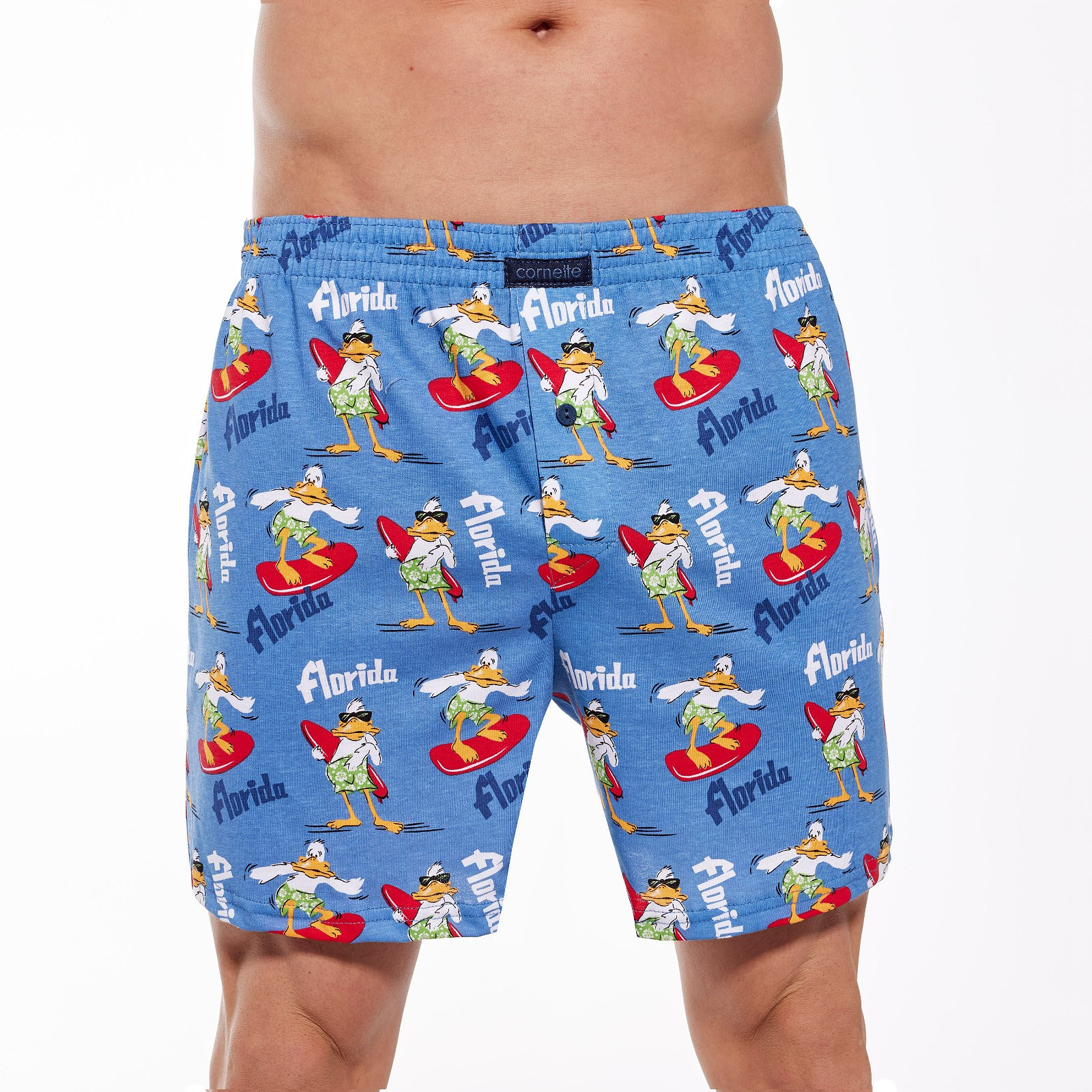 Pánské boxerky Cornette Classic 011/153 3XL-5XL džínovina 4XL