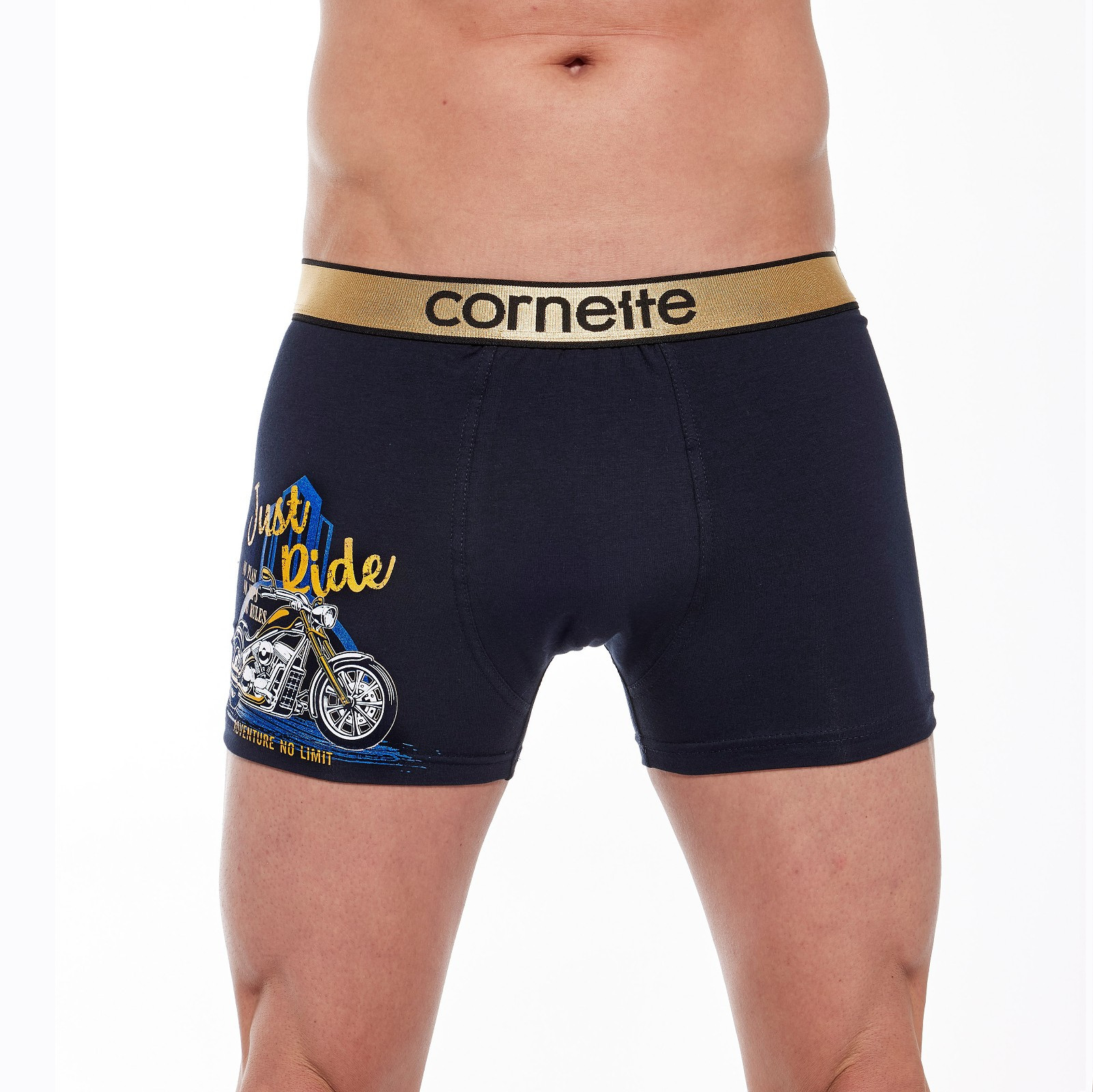 Pánské boxerky Cornette High Emotion 508/147 S-2XL tmavě modrá XL