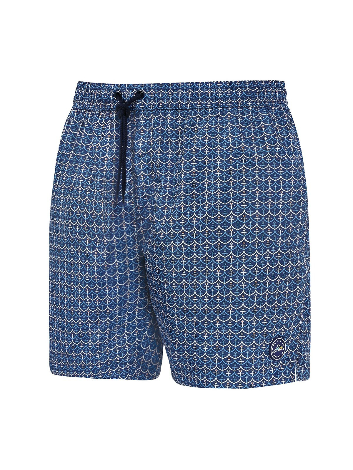 Pánské plavky - šortky Self SM 29 Happy Shorts Long tmavě modrá XL