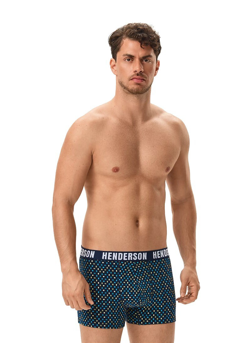 Pánské boxerky Henderson 42255 Jet A'3 vícebarevné 3XL