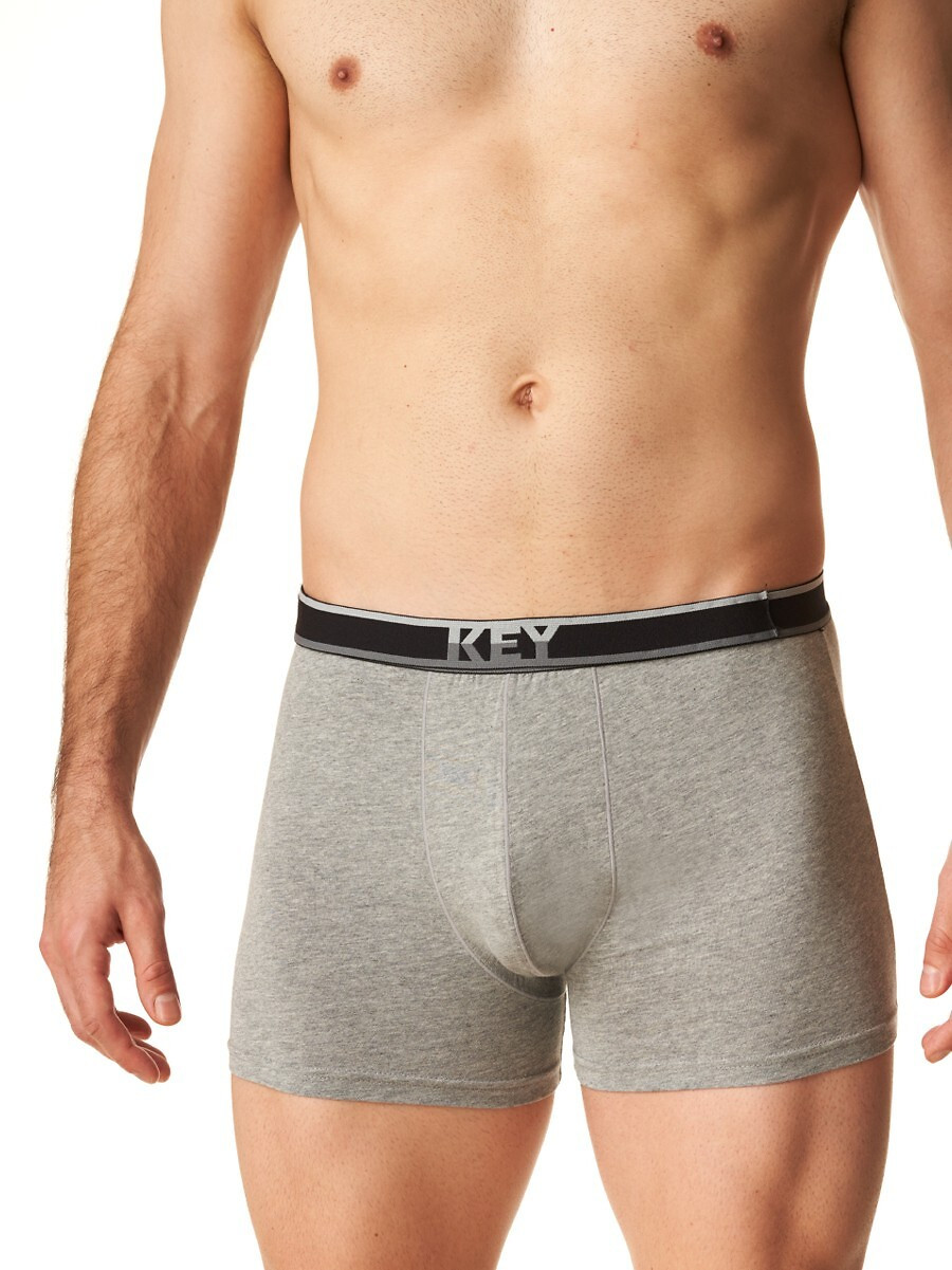 Pánské boxerky Key MXH 261 B24 M-2XL šedá L