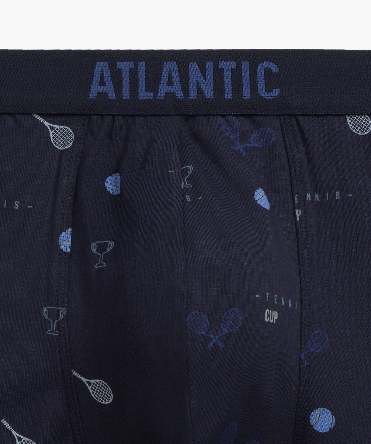 Pánské boxerky Atlantic 3MH-050 A'3 S-2XL tmavě modrá L