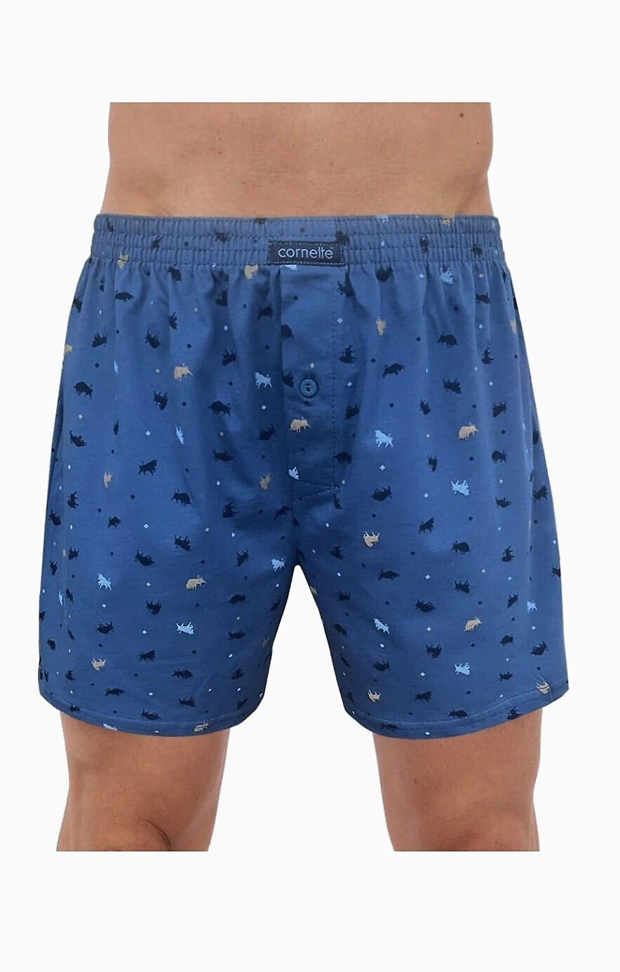 Pánské boxerky Cornette Comfort 002/302 S-2XL tmavě modrá L