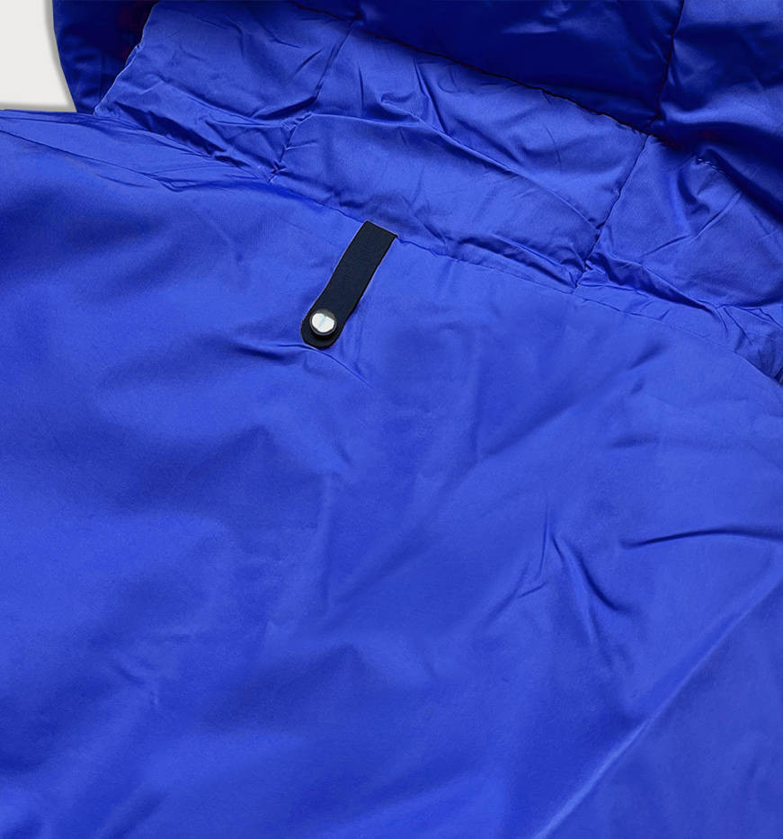 Světle modrá prošívaná dámská bunda pro přechodné období (M168) odcienie niebieskiego XL (42)