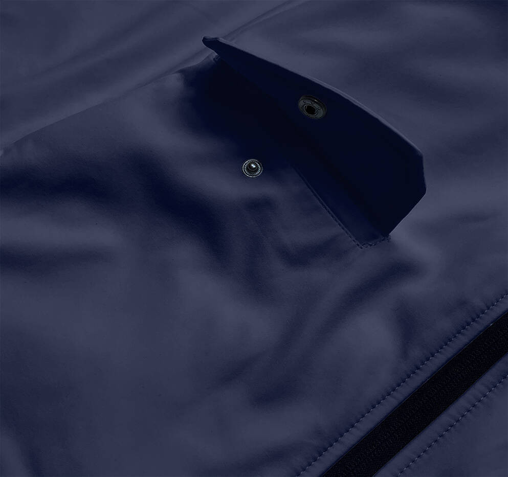 Tmavě modrá dámská sportovní softshellová bunda (HD182-4) tmavě modrá M (38)