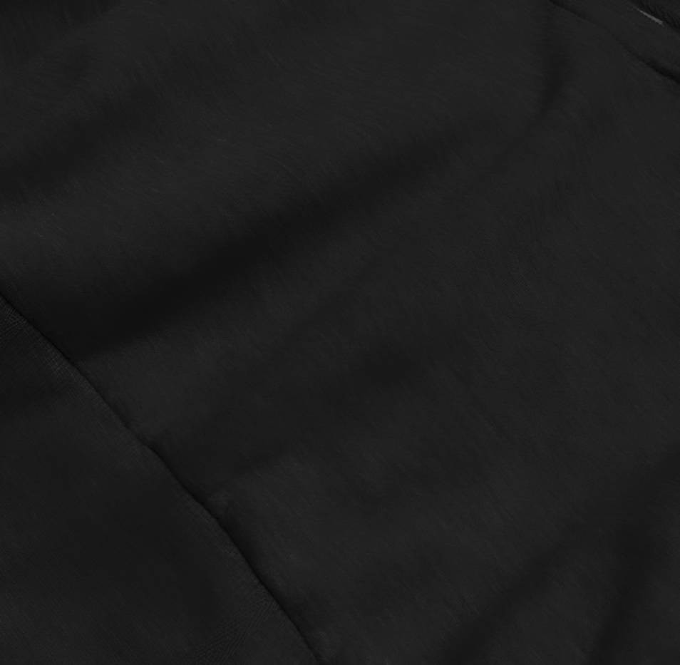Černý dámský dres mikina a kalhoty model 17234511 - J.STYLE Barva: odcienie czerni, Velikost: L (40)