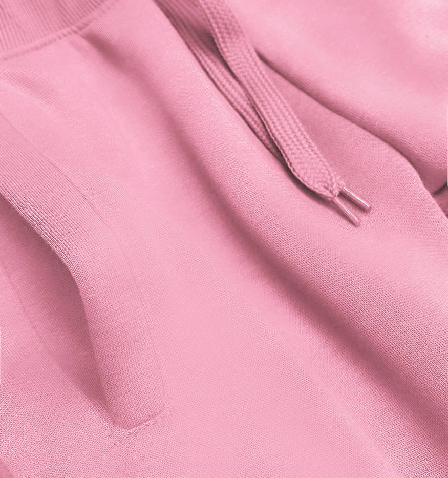 Světle růžové teplákové kalhoty model 17672215 - J.STYLE odcienie różu M (38)