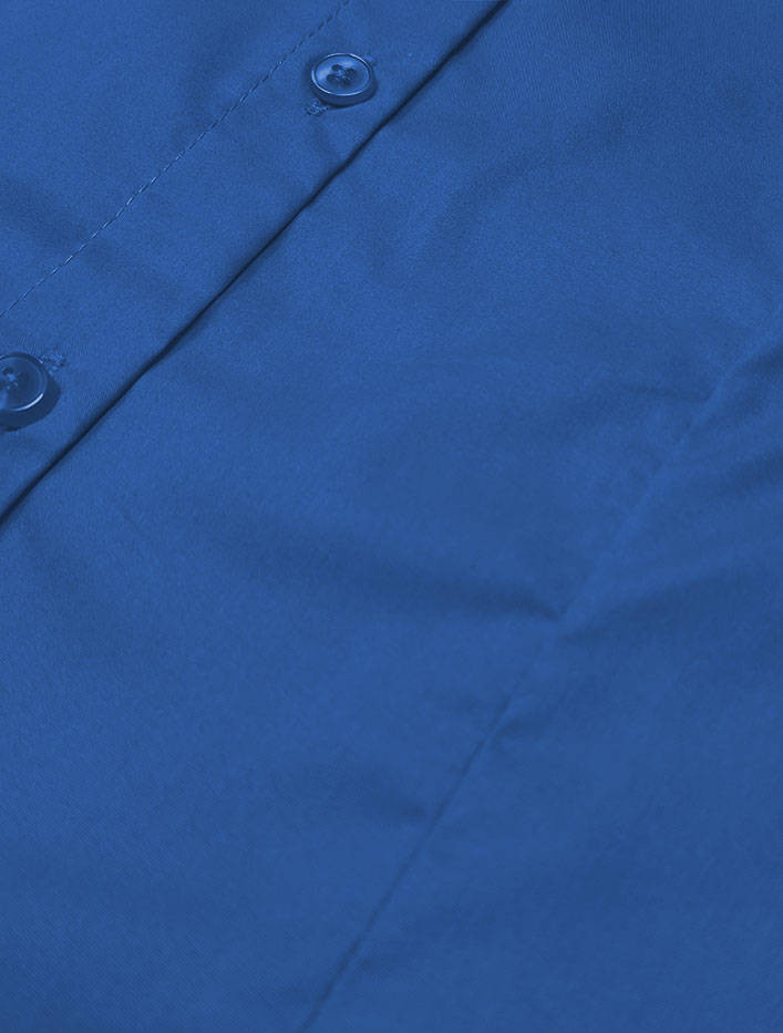 Světle modrá klasická dámská košile model 18302310 Modrá S (36) - J.STYLE