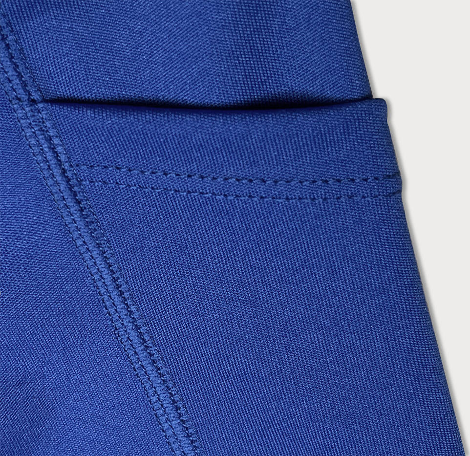 Světle modré legíny s kapsičkami (XL003-9) odcienie niebieskiego M (38)