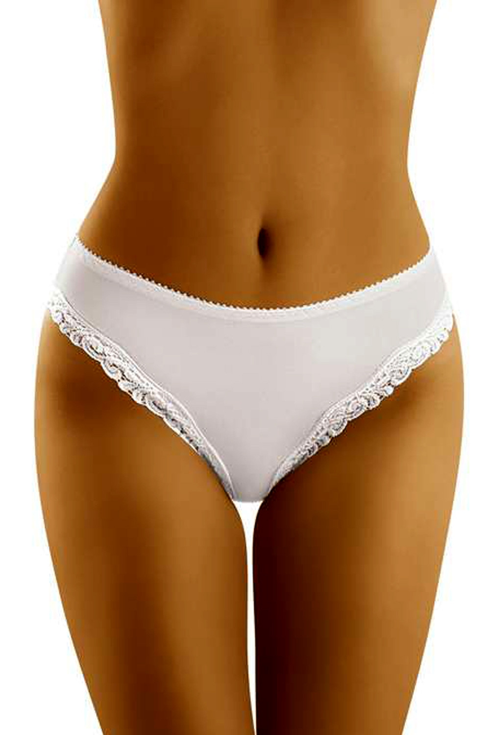 Dámské kalhotky model 1851739 white - Wolbar Barva: Bílá, Velikost: S
