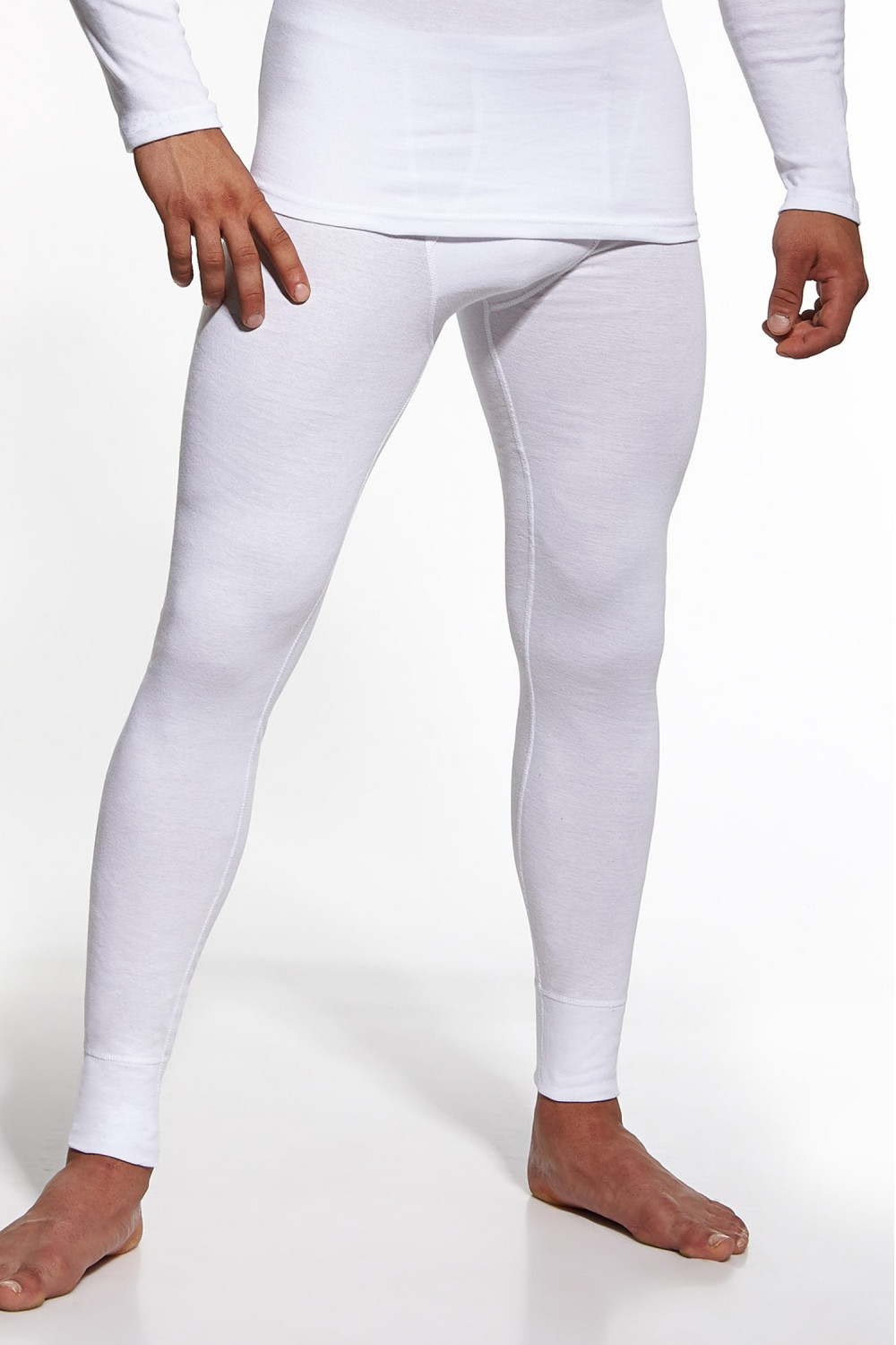 Pánské model 5676903 kalhoty Authentic white Bílá M - Cornette
