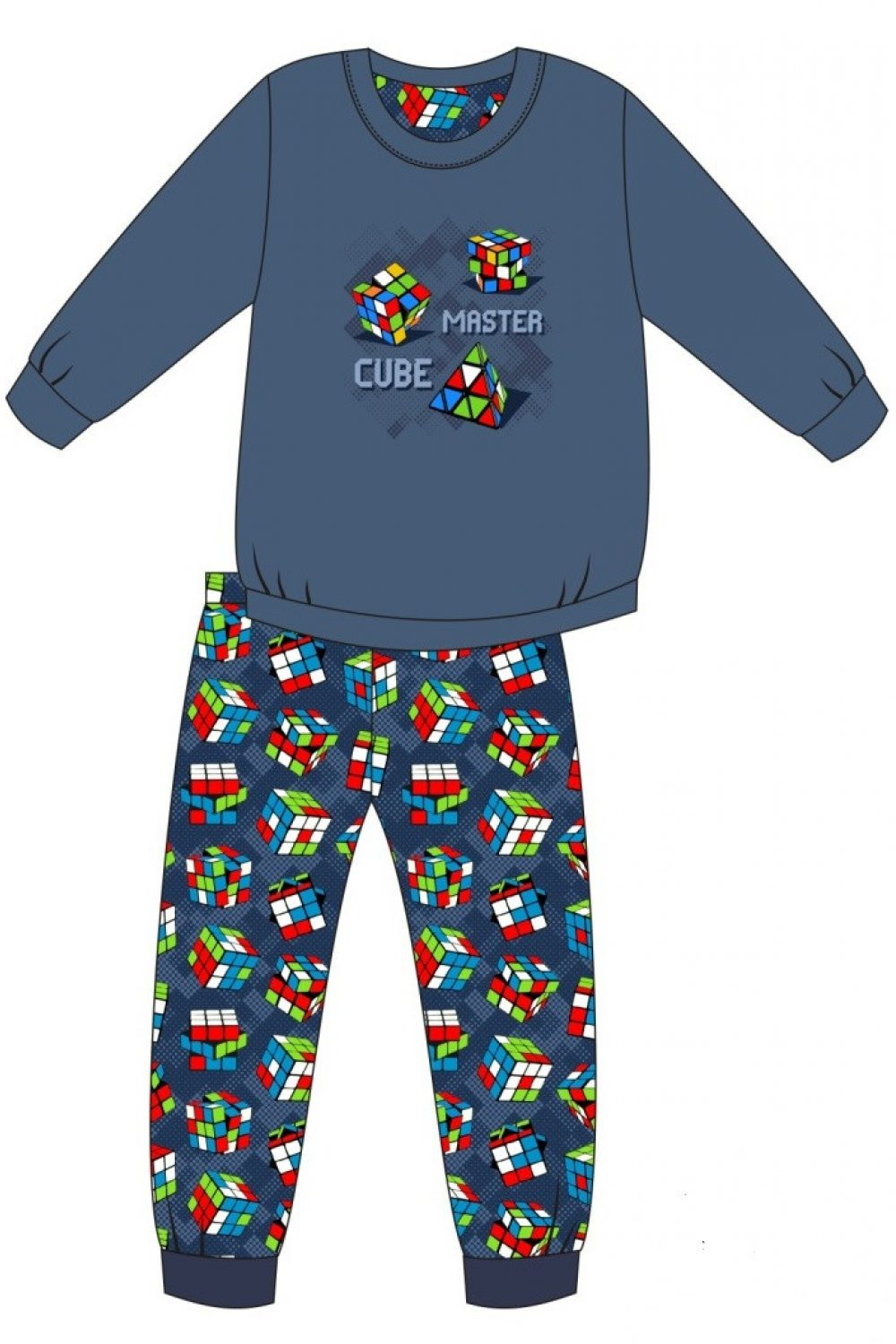 Chlapecké pyžamo model 15505468 tmavě modrá 86/92 - Cornette