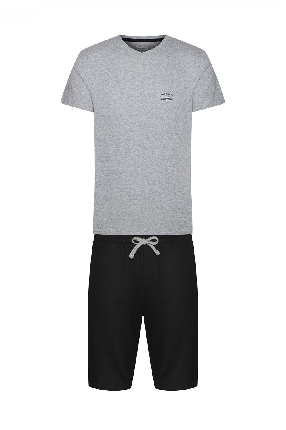 Pánské pyžamo grey model 16302743 - Henderson Barva: šedá, Velikost: L