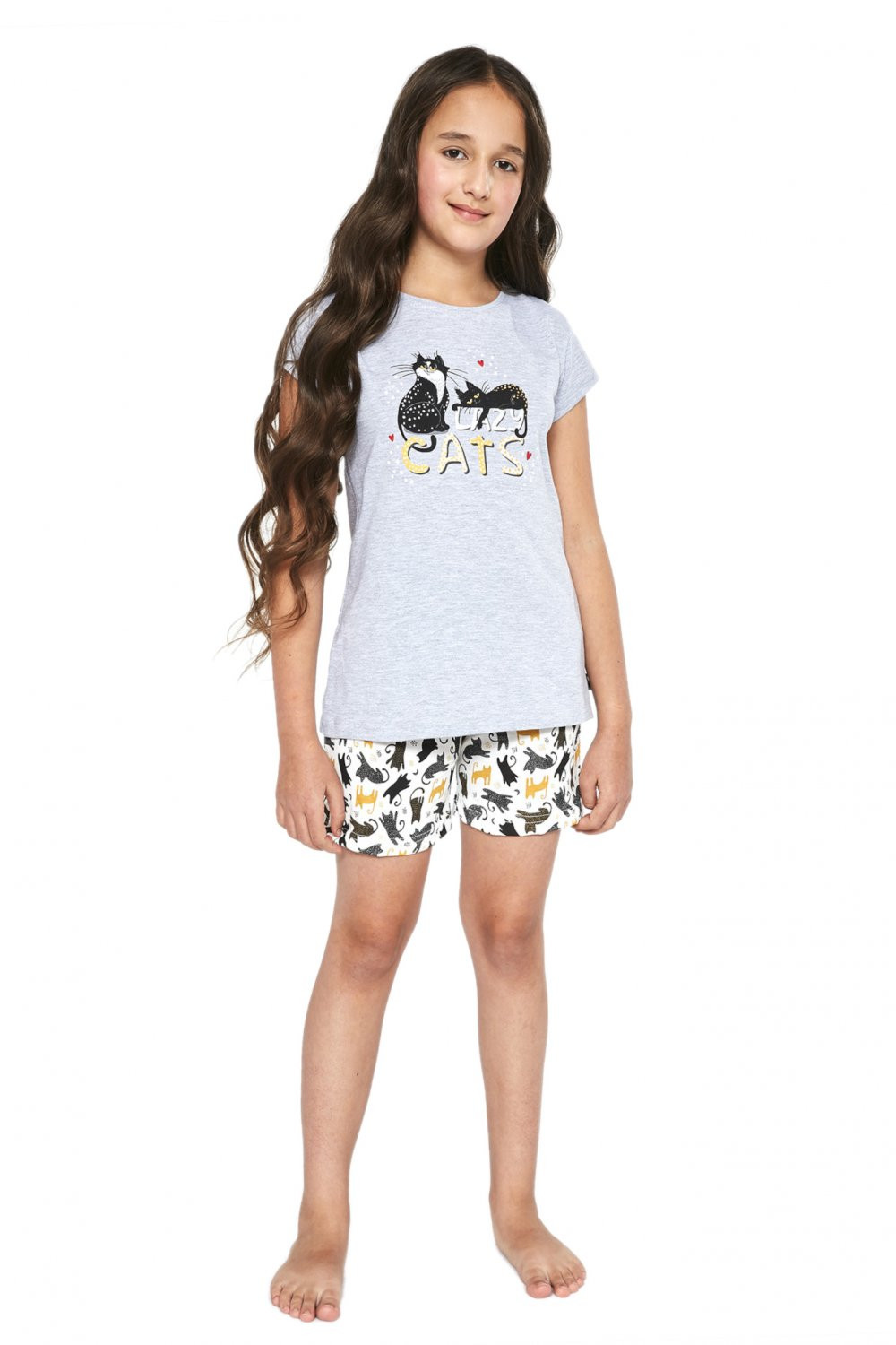 Dívčí pyžamo model 15408495 melanž 110/116 - Cornette
