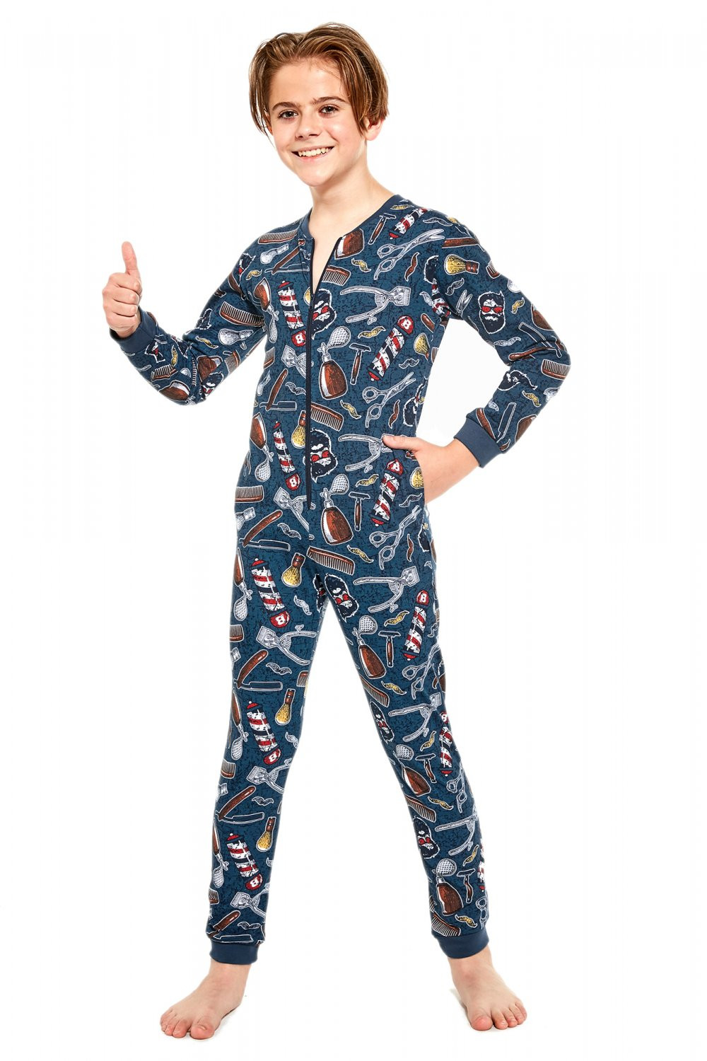 Chlapecké pyžamo Kids 2 džínová model 15904242 - Cornette