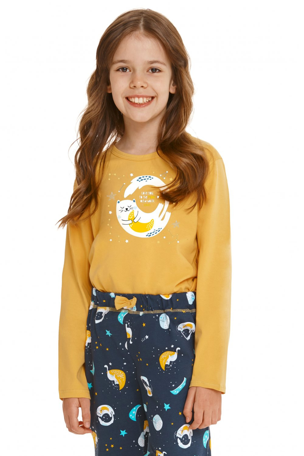Dívčí pyžamo model 15888157 Sarah yellow - Taro Barva: Žlutá, Velikost: 116