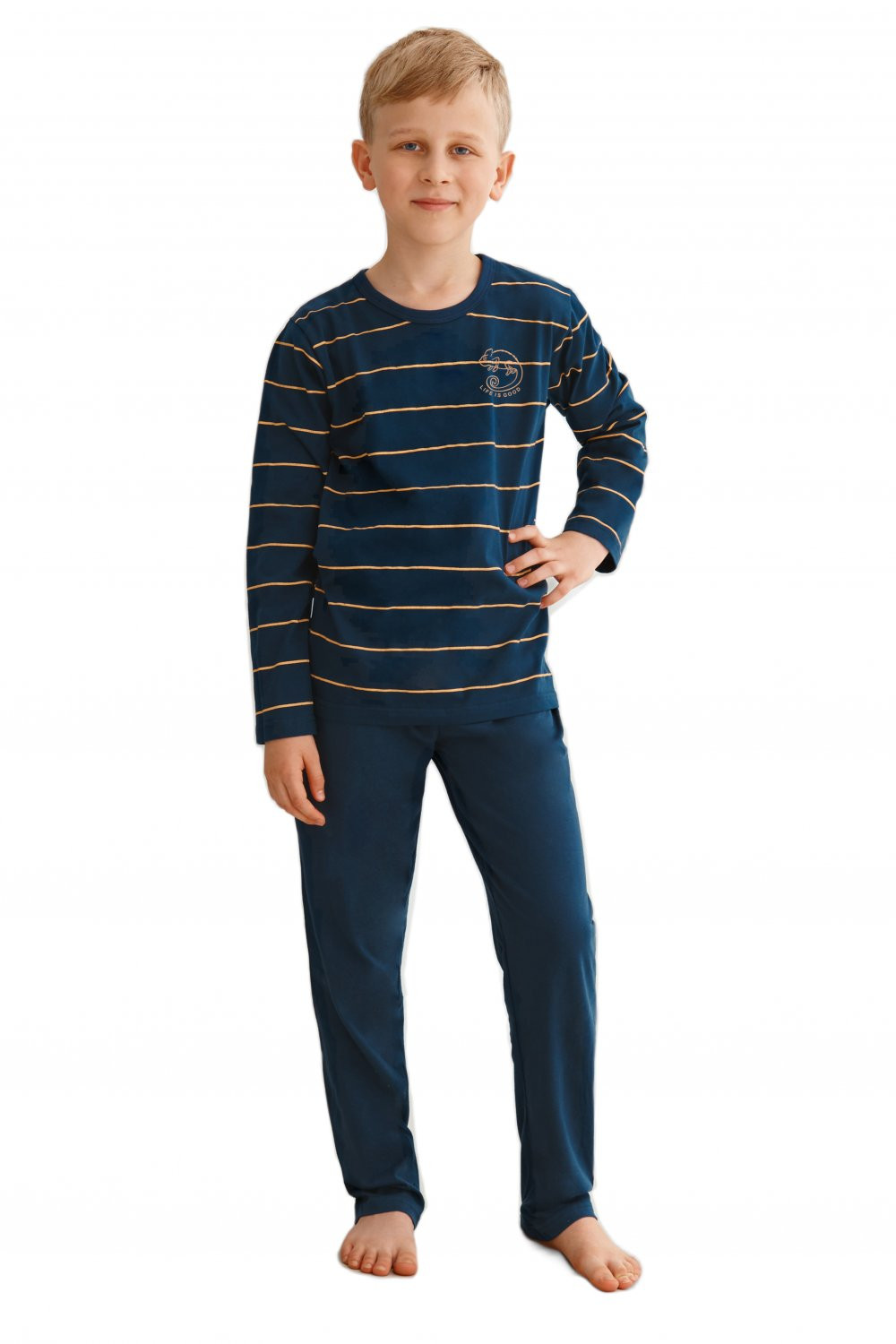 Chlapecké pyžamo model 15901118 Harry dark blue tmavě modrá 116 - Taro