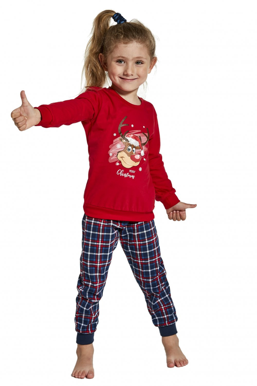 Dívčí pyžamo model 16993988 - Cornette Barva: Červená, Velikost: 134/140