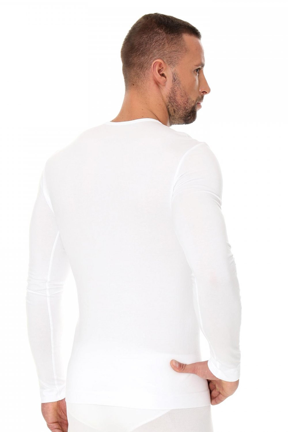 Pánské tričko model 16247111 white bílá L - Brubeck