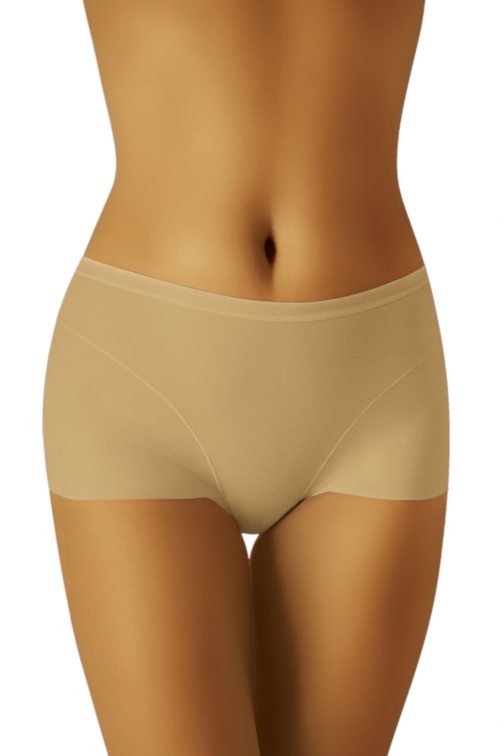 Dámské kalhotky model 17734212 beige WOLBAR - Wol-Bar Barva: Béžová, Velikost: XL