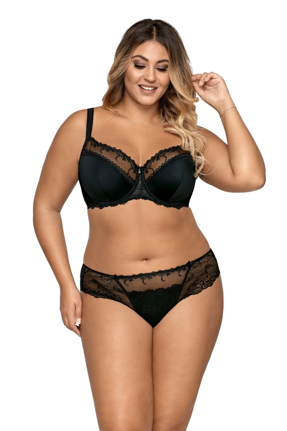 Dámská tanga 1030 Novato black - AVA černá M