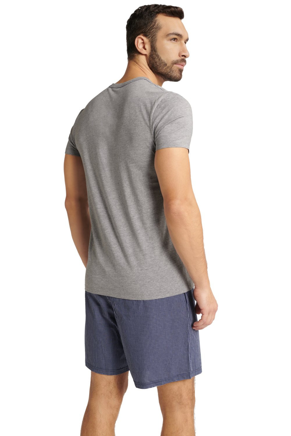 Pánské pyžamo grey model 18349624 - Henderson Barva: šedá, Velikost: M