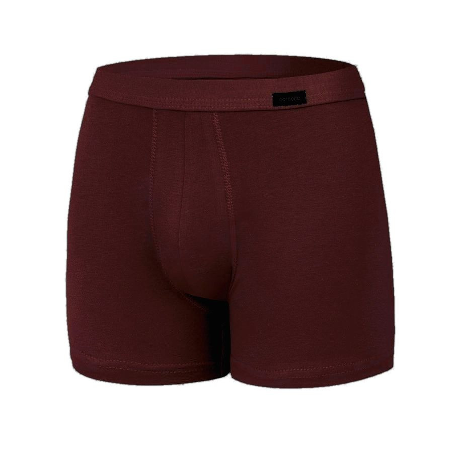 Pánské boxerky 092 Authentic claret - CORNETTE vínová 3XL