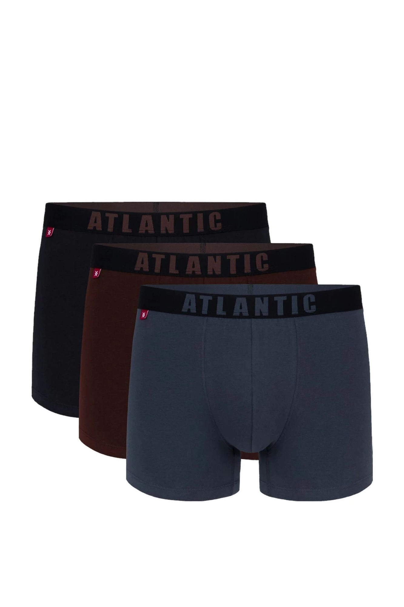 Pánské boxerky 3 pack 011/02 - Atlantic vícebarevná L