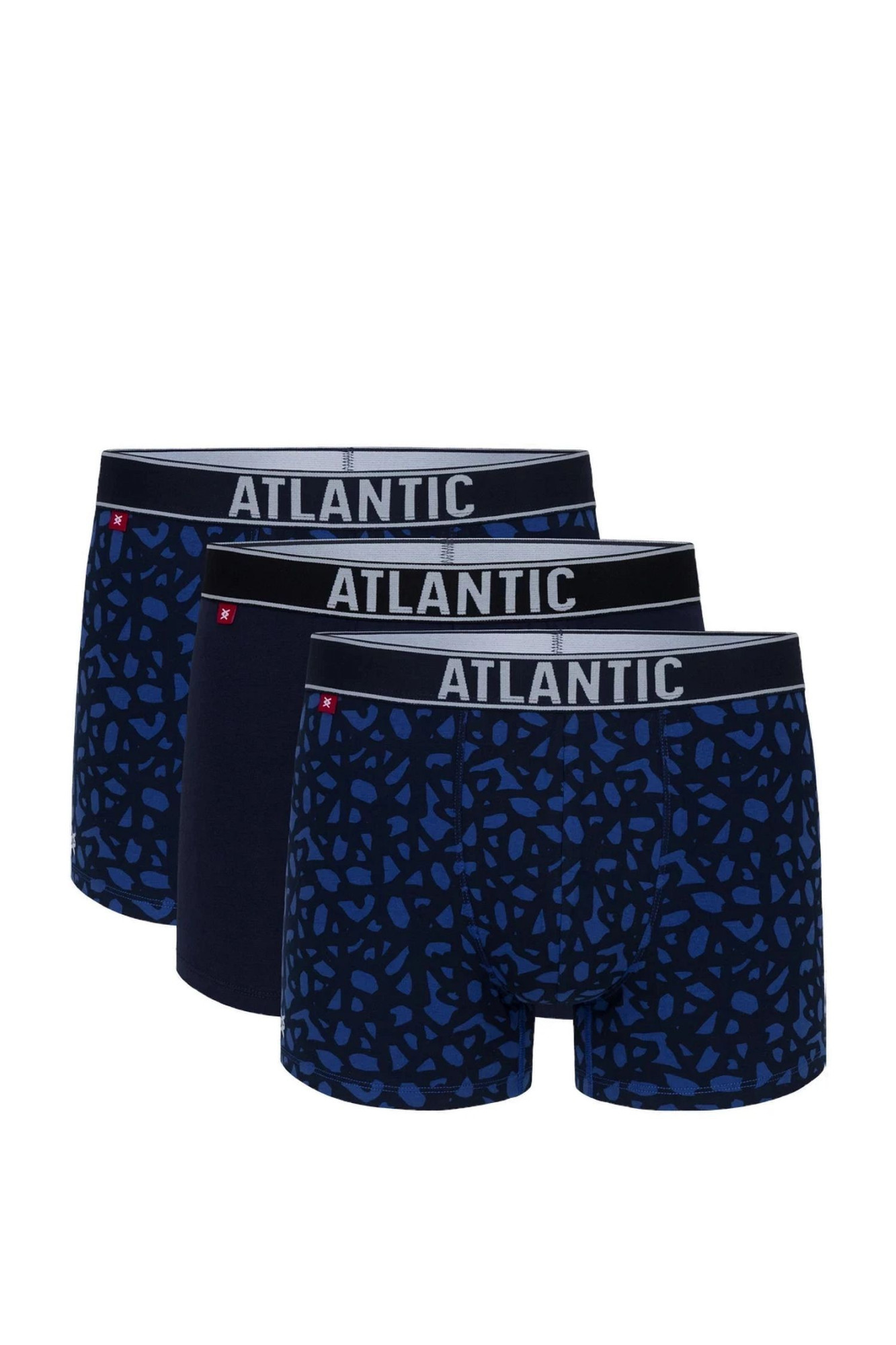 Pánské boxerky 3 pack 173/1 mix - Atlantic vícebarevná M