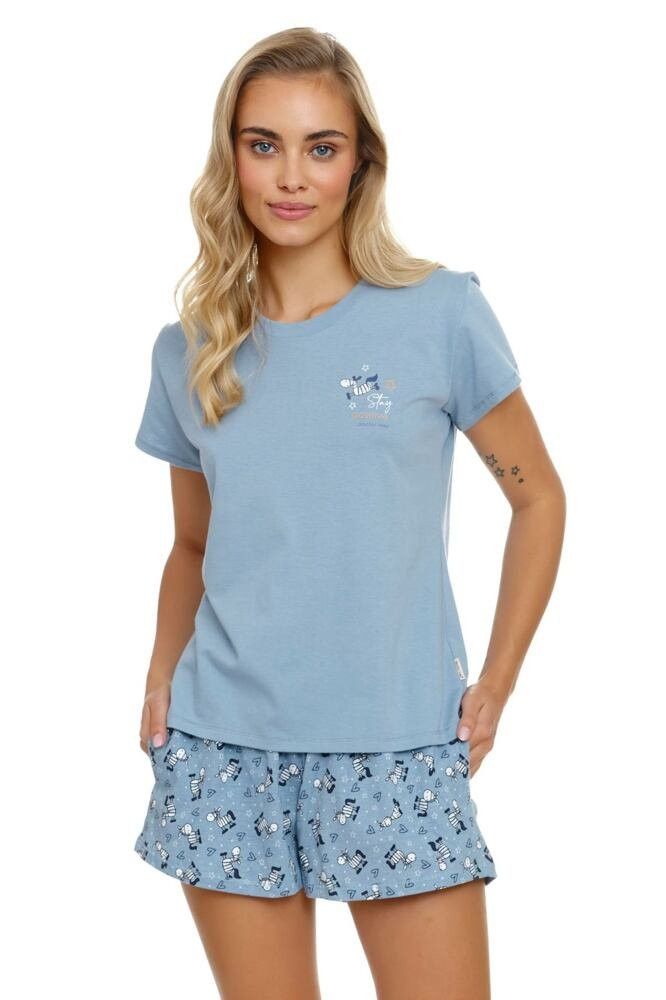Dámské pyžamo světle modré S model 18366072 - DN Nightwear
