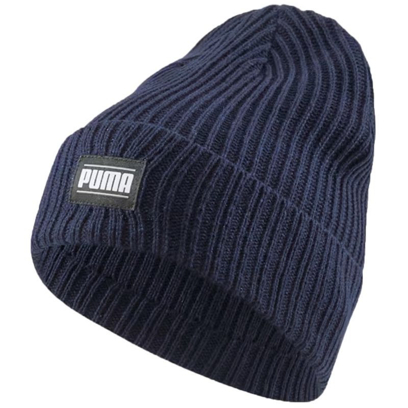 Čepice Puma Ribbed Classic Cuff Beanie 024038 01 senior