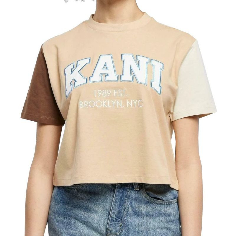 Karl Kani Tričko Serif Crop Block W 6130858 XS