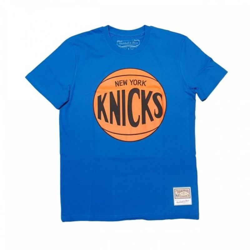 Mitchell &Ness NBA New York Knicks Team Logo Tee M BMTRINTL1268-NYKROYA tričko xxl