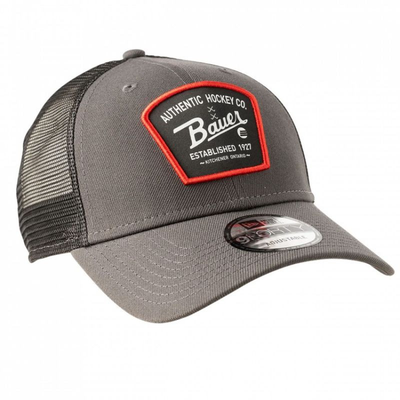 Bauer NE Patch 9Forty cap 1062323 šedá