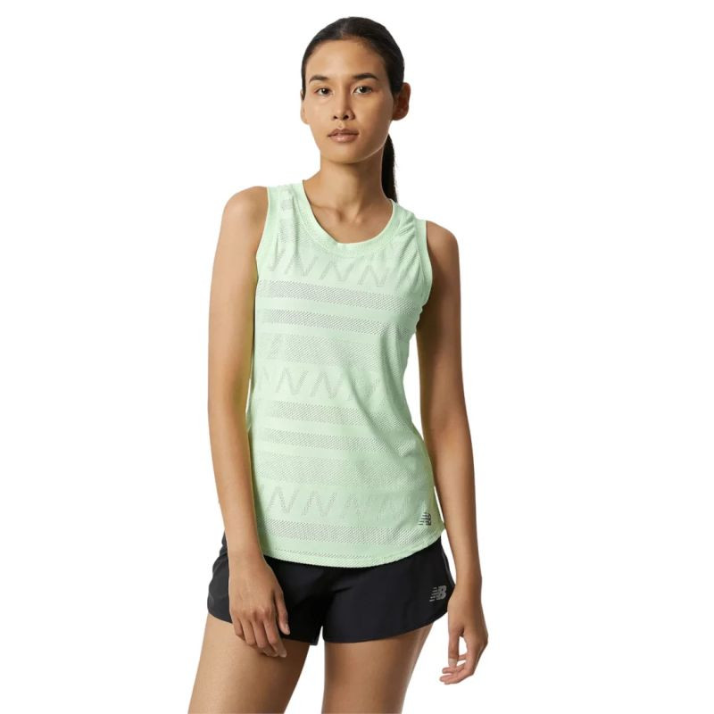 New Balance Q Speed Jacquard Tank W WT13276VSG Tričko xs