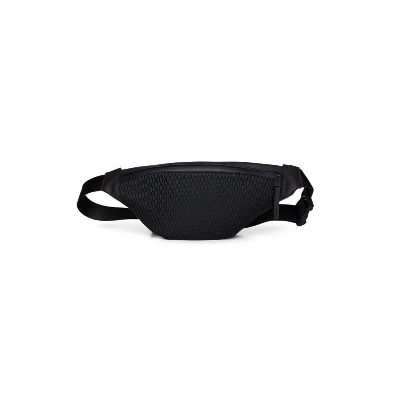 Rains Bumbag Mesh Mini Black W3 14130 01 Obal na ledvinku Univerzální