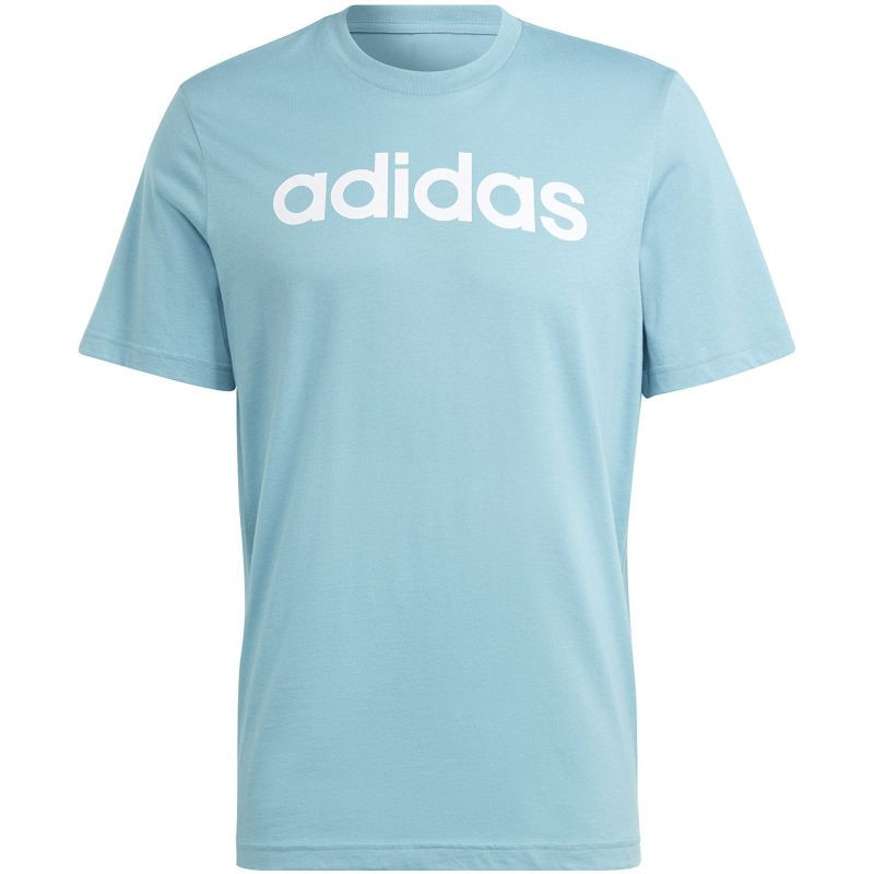 Pánské tričko adidas Essentials Single Jersey Linear Embroidered M IC9287 s