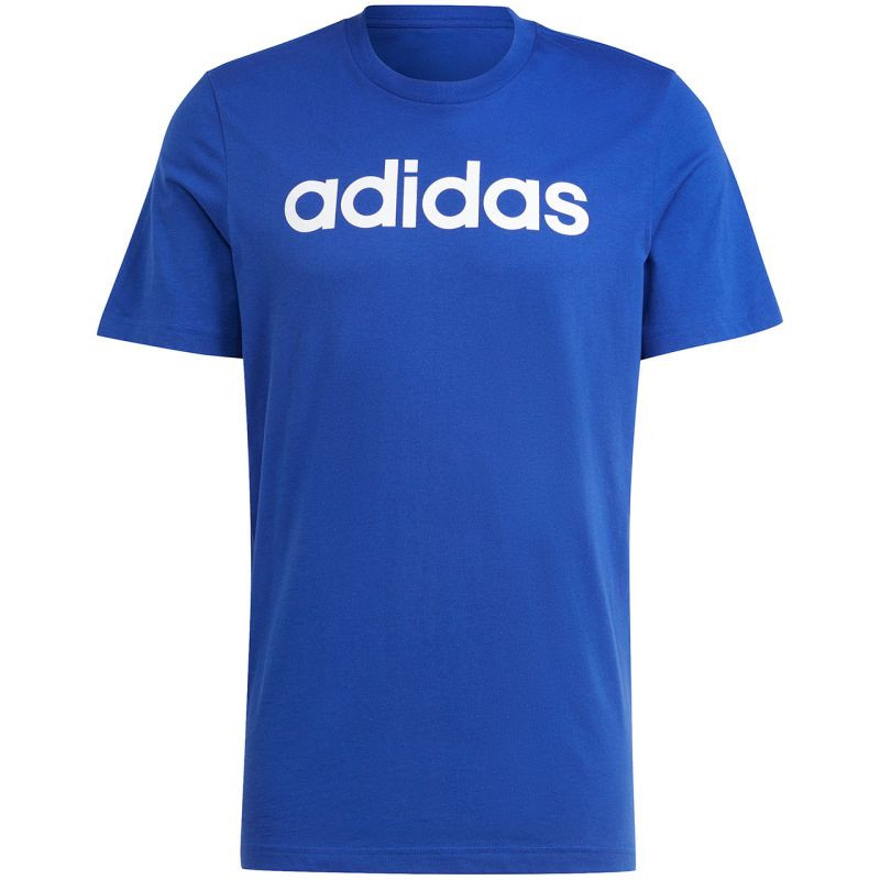 Pánské tričko adidas Essentials Single Jersey Linear Embroidered M IC9279 s