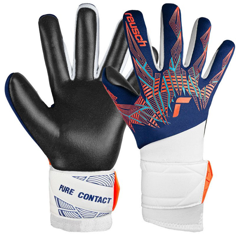 Rukavice Reusch Pure Contact Silver Junior Jr 54 72 200 4848 07.0